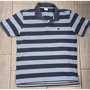 Brooks Brothers Men’s Slim Fit Me Pique Cotton Performance Polo Shirt Blue XL